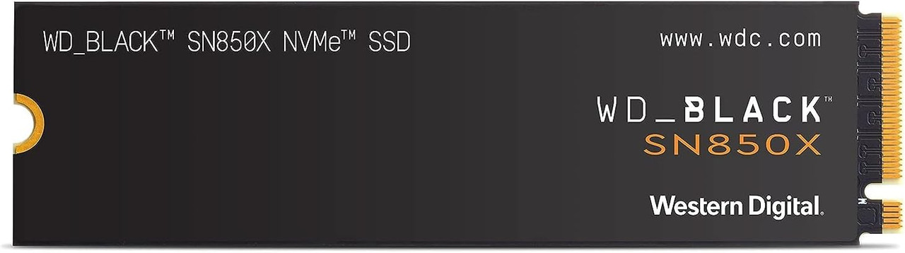 WD BLACK 2TB SN850X NVMe Internal Gaming SSD Solid State Drive WDS200T2X0E