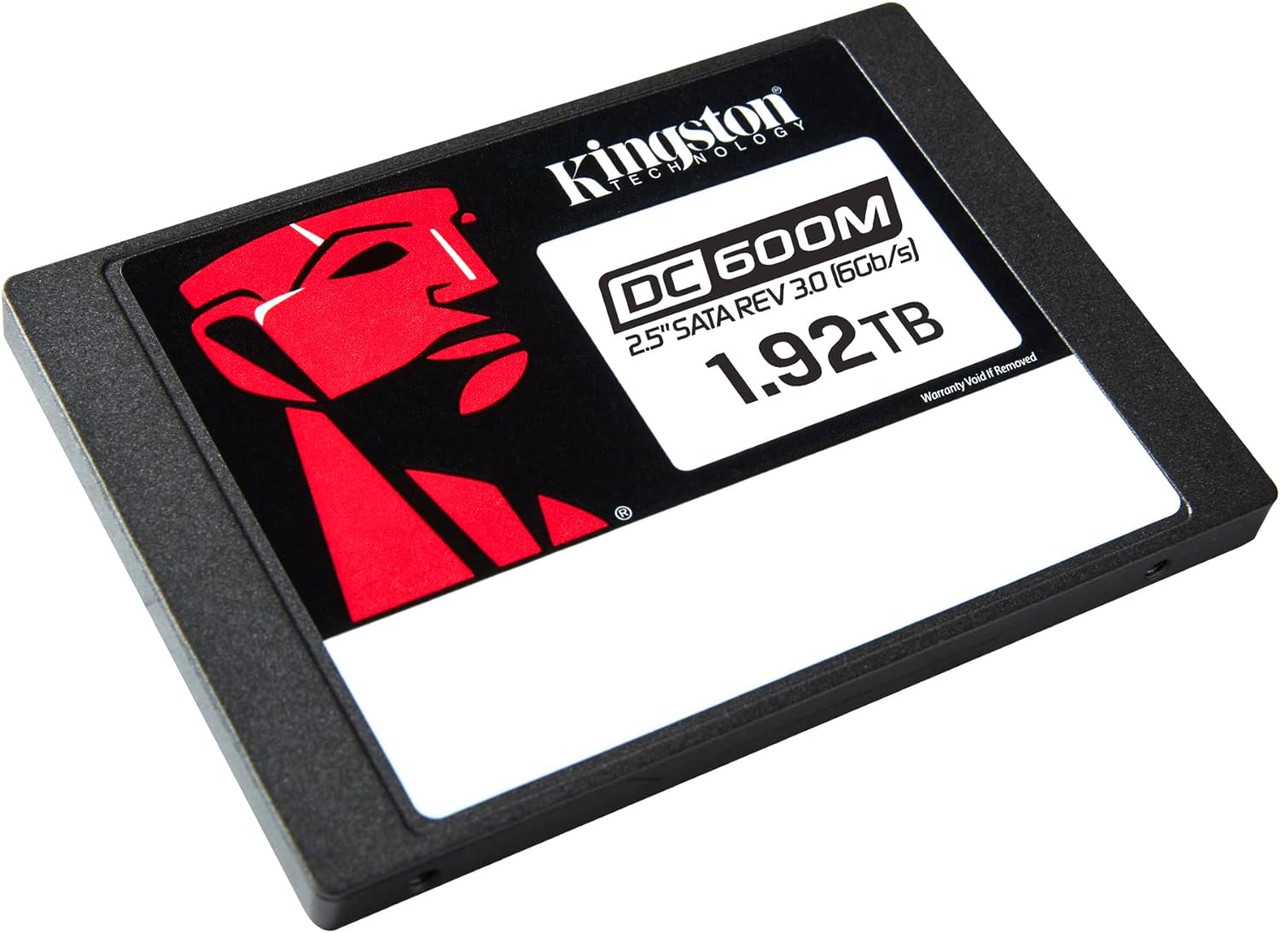 Kingston 1920G DC600M 2.5" SATA Enterprise SSD Internal Solid State Drive SEDC600M/1920G