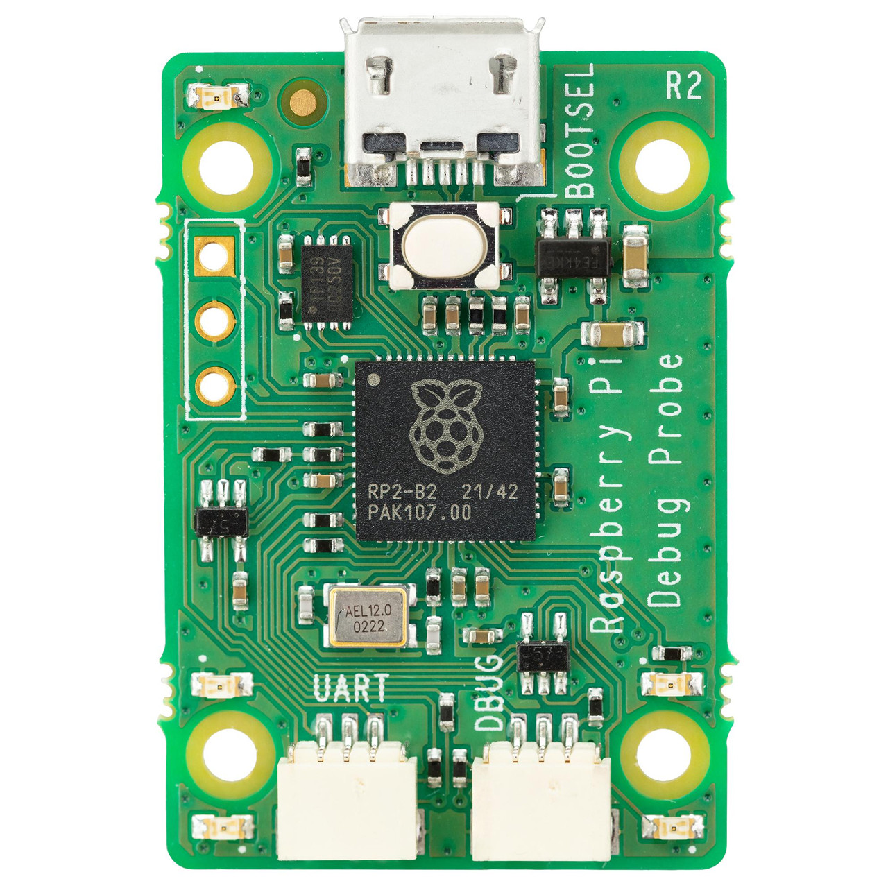 Raspberry Pi Pico 3-Pin Debug Connector with Clear Case and Cables (SC0889)