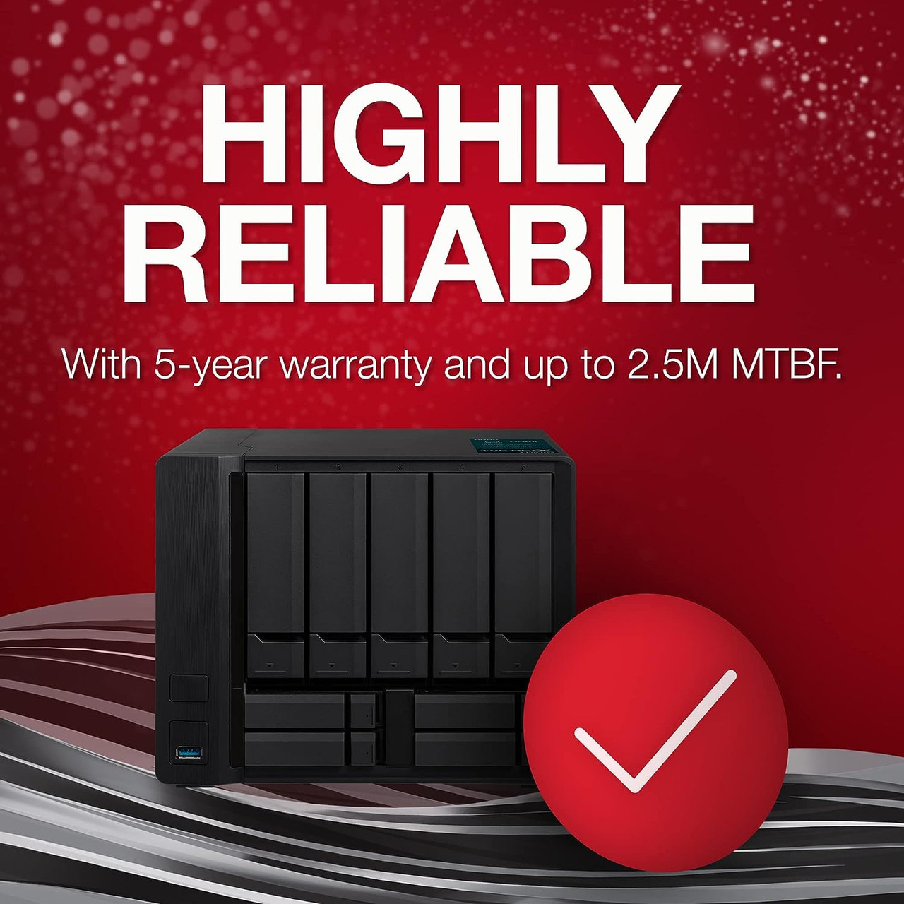 Seagate IronWolf Pro 20TB Enterprise NAS Internal Hard Drive 3.5" SATA 6Gb/s 7200RPM 256MB Cache HDD ST20000NT001 (Pack of 2)