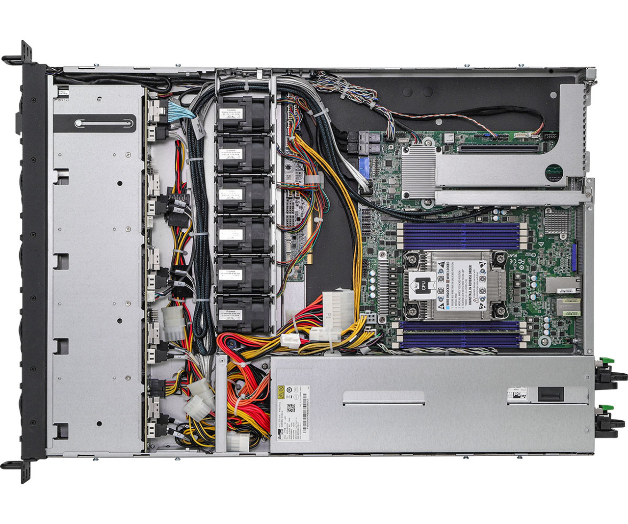 ASRock Rack Intel Xeon Scalable Single Socket 4189 1U Rackmount Server - Barebone (1U8S2E-ICX/2T)