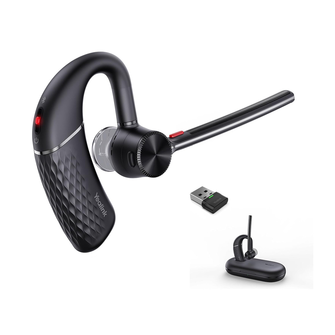 Yealink BH71 Pro Bluetooth Office Wireless Headset with Charging Case, Noise Canceling, Works with Teams,Zoom 1208652