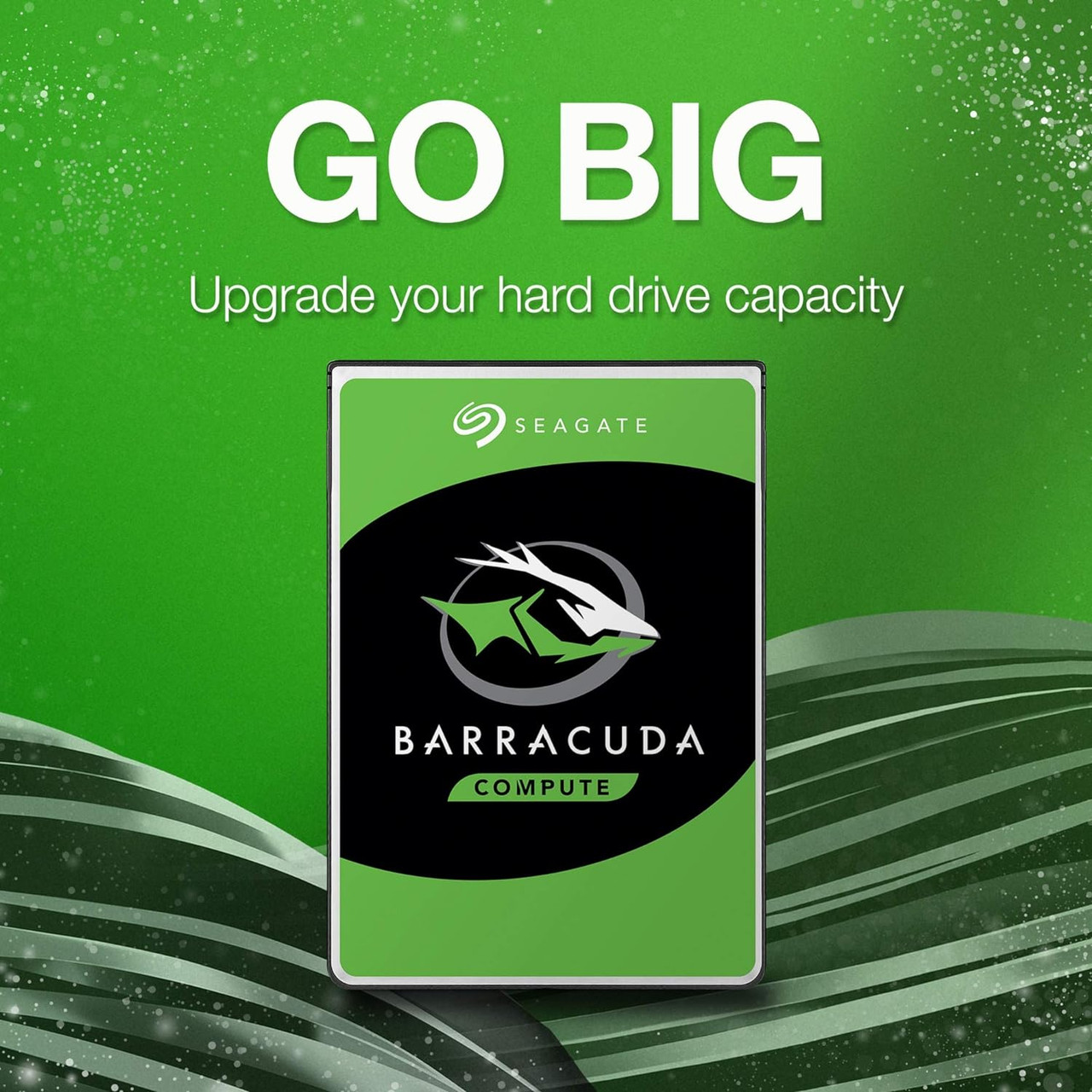 Seagate Barracuda 8TB (2-Packs) Compute HDD SMR 3.5" SATA 256-Cache 5400RPM Internal Hard Drive ST8000DM004