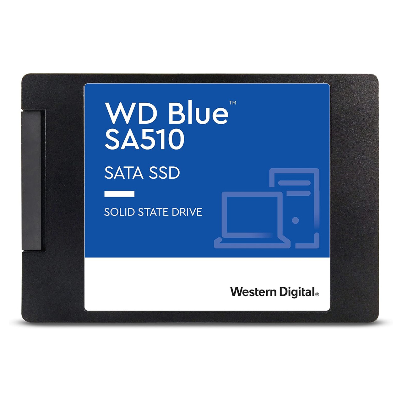 WD 2TB WD Blue SA510 SATA Internal Solid State Drive SSD - SATA III 6 Gb/s, 2.5"/7mm, Up to 560 MB/s (WDS200T3B0A)