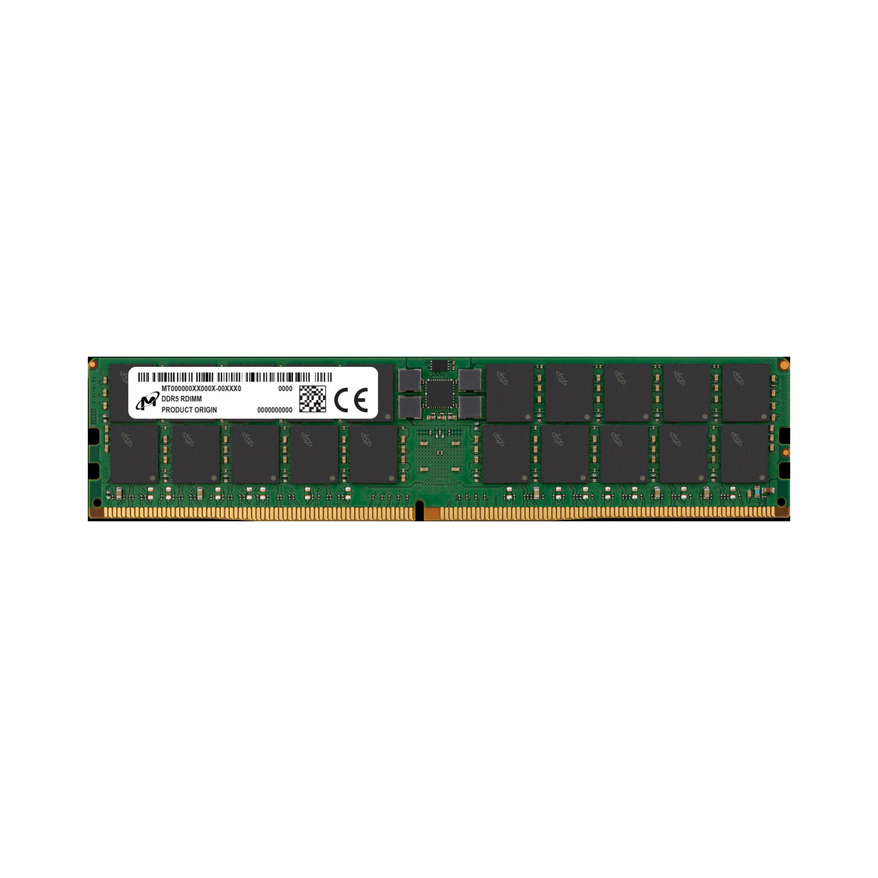 Server Memory 64GB DDR5-4800 RDIMM 2Rx4 CL40 288-Pin PC5-38400 Registered - (MTC40F2046S1RC48BR)