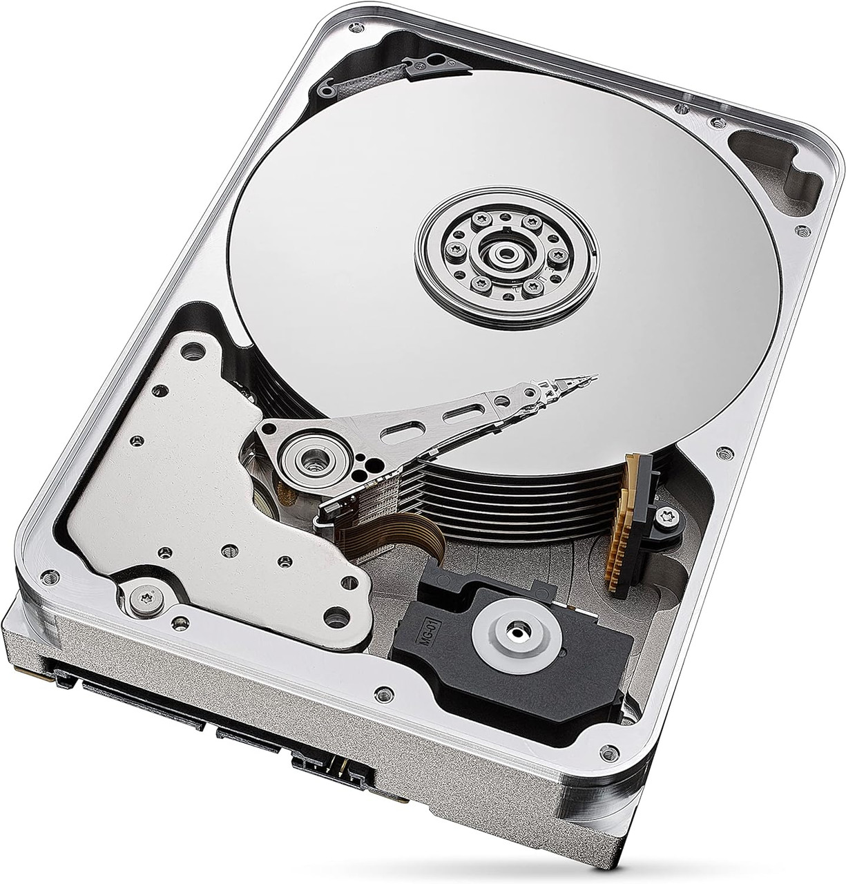 Seagate IronWolf Pro 16TB Enterprise NAS Internal HDD 3.5 Inch SATA 6Gb/s 7200 RPM 256MB Cache ST16000NT001 (Pack of 2)