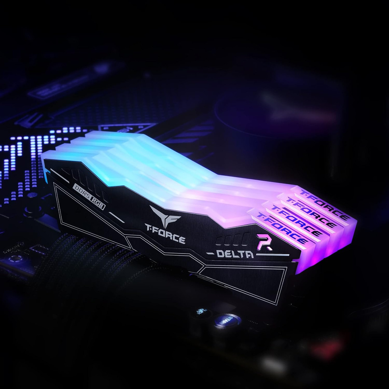 TEAMGROUP T-Force Delta RGB DDR5 Ram 32GB (2x16GB) 6000MHz