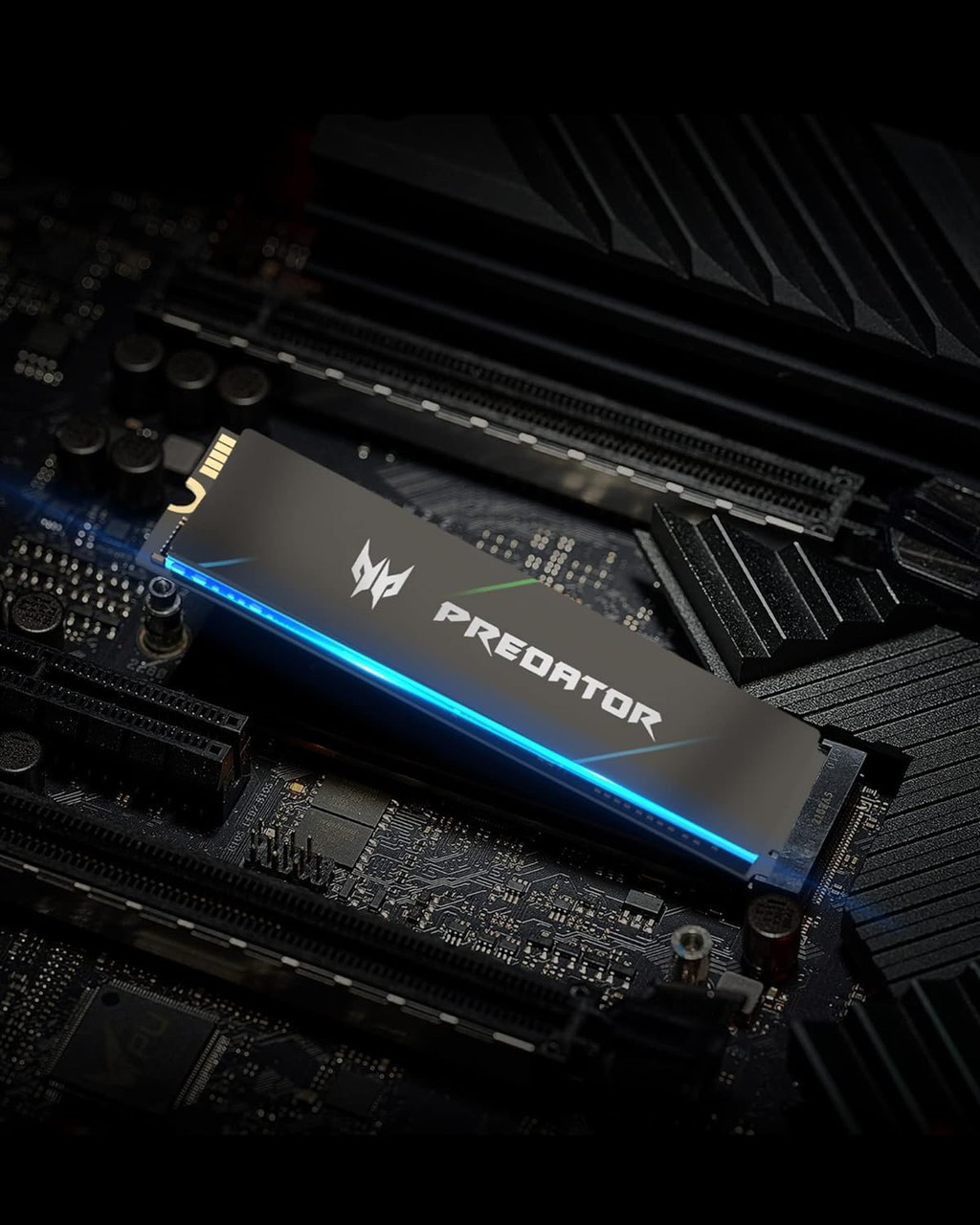 Acer Predator GM7000 4TB NVMe Gen4 Gaming SSD, M.2 2280, Compatible with PS5, PCIe 4.0  Up to 7400MB/s (BL.9BWWR.107)