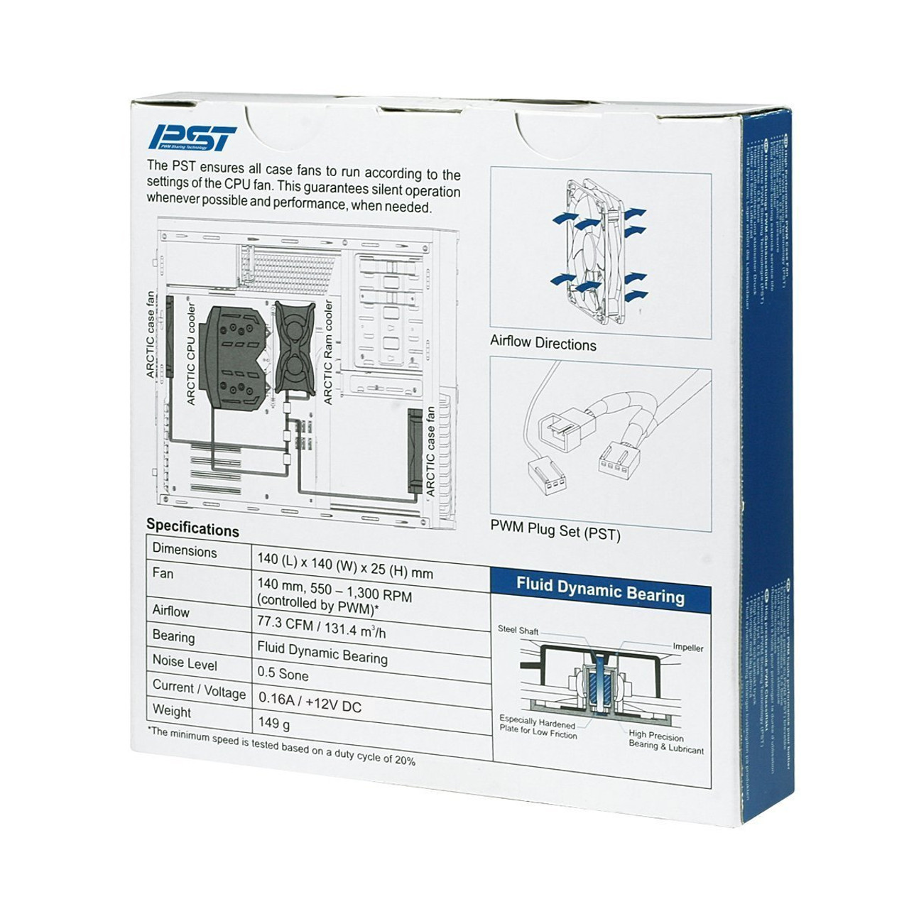 ARCTIC ACFAN00079A F14 PWM PST - 140mm