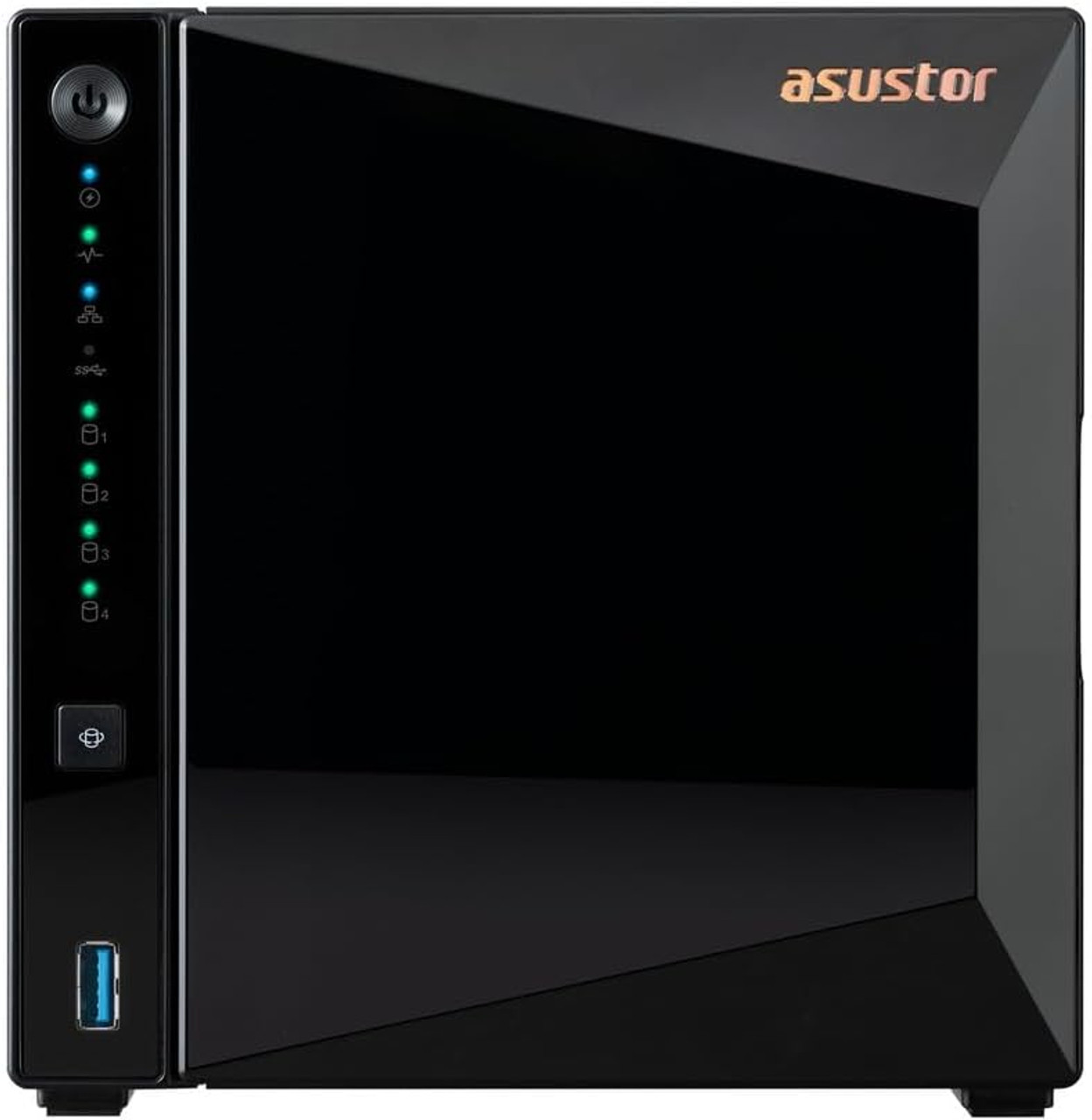 Asustor Drivestor 4 Pro Gen2 4 Bay NAS, Quad-Core 1.7GHz CPU, 2.5GbE Port, 2GB DDR4 - Diskless (AS3304T v2)