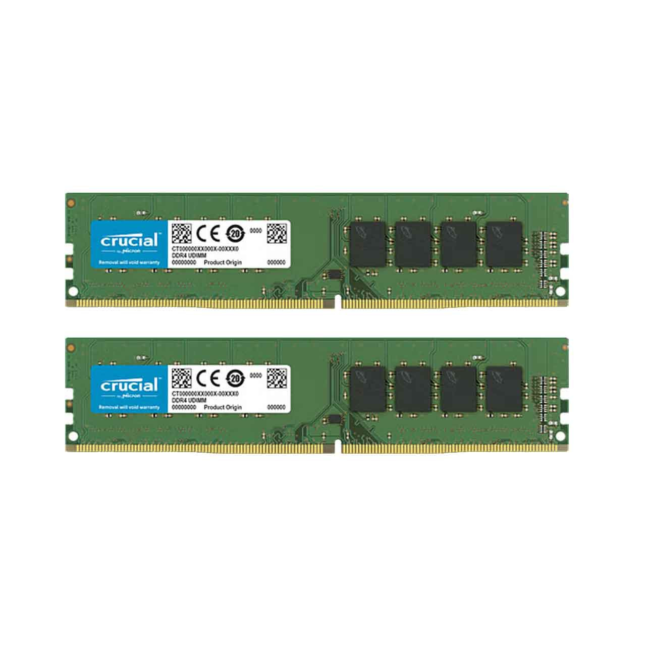Crucial RAM 16GB DDR4 3200 MHz Desktop Memory CT16G4DFS832A (Pack of 2)
