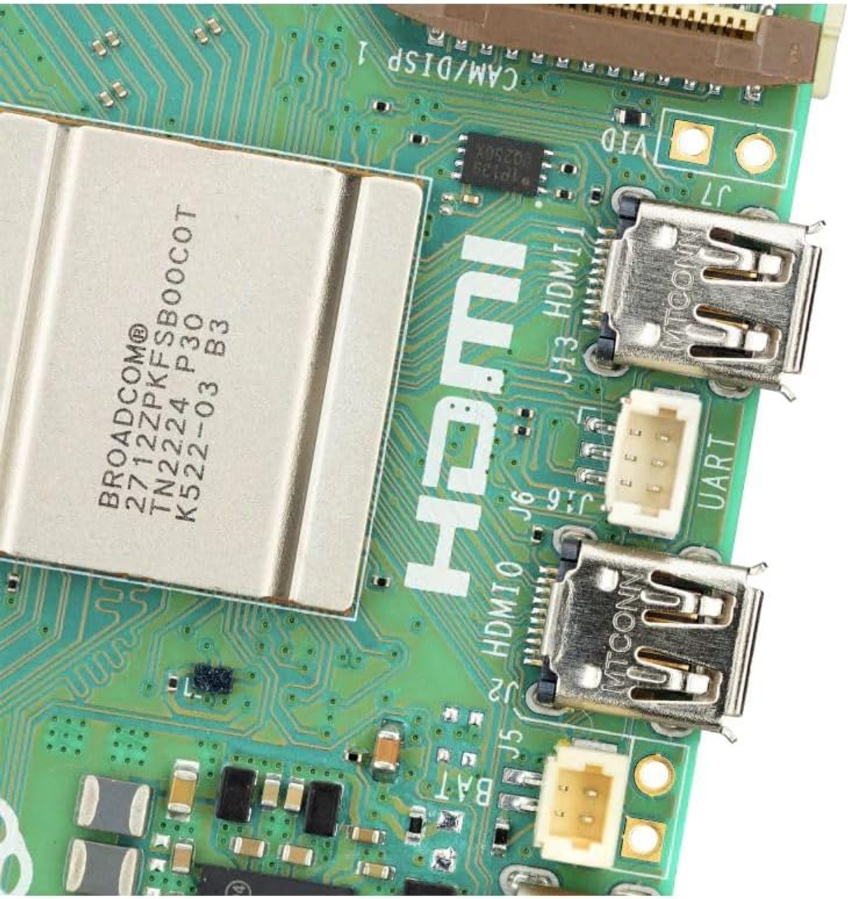 Raspberry Pi 5 4GB RAM Broadcom BCM2712 Arm Cortex-A76 2.4GHz Quad-core 64-bit Single Board Computer (Raspberry Pi 5 4GB)