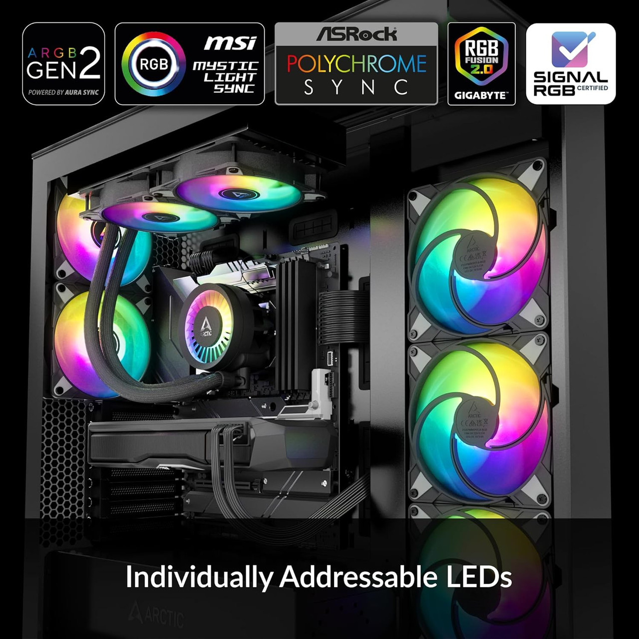 Liquid Freezer III 280 A-RGB 簡易水冷CPUクーラー Liquid Freezer III 280 A-RGB (Black) | Multicompatible All