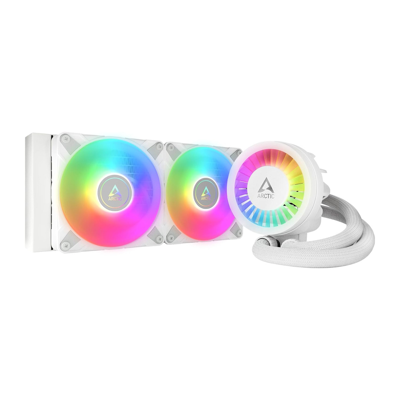 Arctic Liquid Freezer III 240 A-RGB Multi-Compatible All-in-one CPU AIO Water Cooler (White) ACFRE00150A