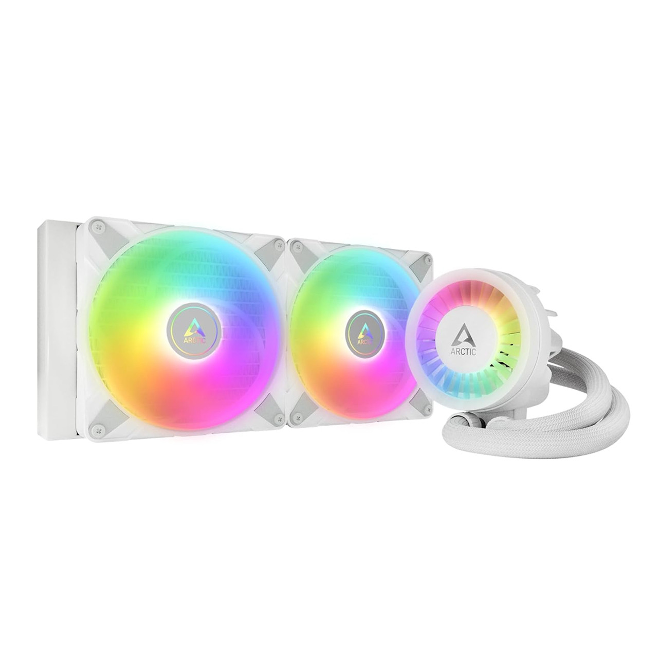 Arctic Liquid Freezer III 280 A-RGB Multi-Compatible All-in-one CPU AIO Water Cooler (White) ACFRE00151A