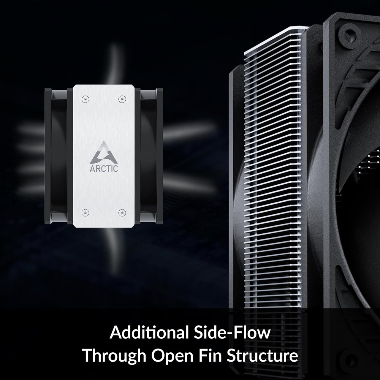 Arctic Freezer 36 CPU Fan Cooler, Intel Socket LGA1700 AMD Socket AM4, AM5 Pressure Optimized Fan ACFRE00121A