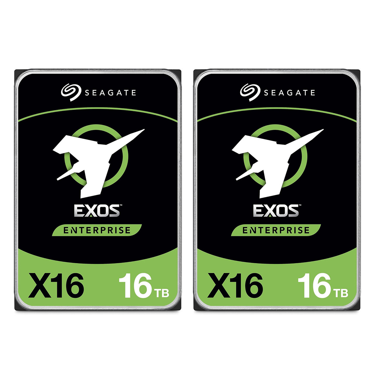 Seagate 16 TB HDD 7200 RPM SATA III 256MB Enterprise Hard Drive  ST16000NM001G (Pack of 2)