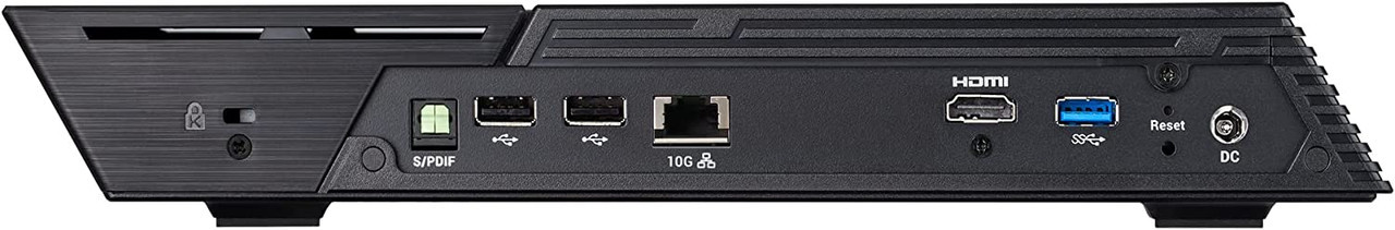 Asustor Flashstor 12 Pro FS6712X - 12 Bay All-SDD NAS Storage, Quad-Core 2.0GHz, 10GbE Port, 4GB RAM DDR4, Network Attached Storage with 12 x 4TB NVMe SSD