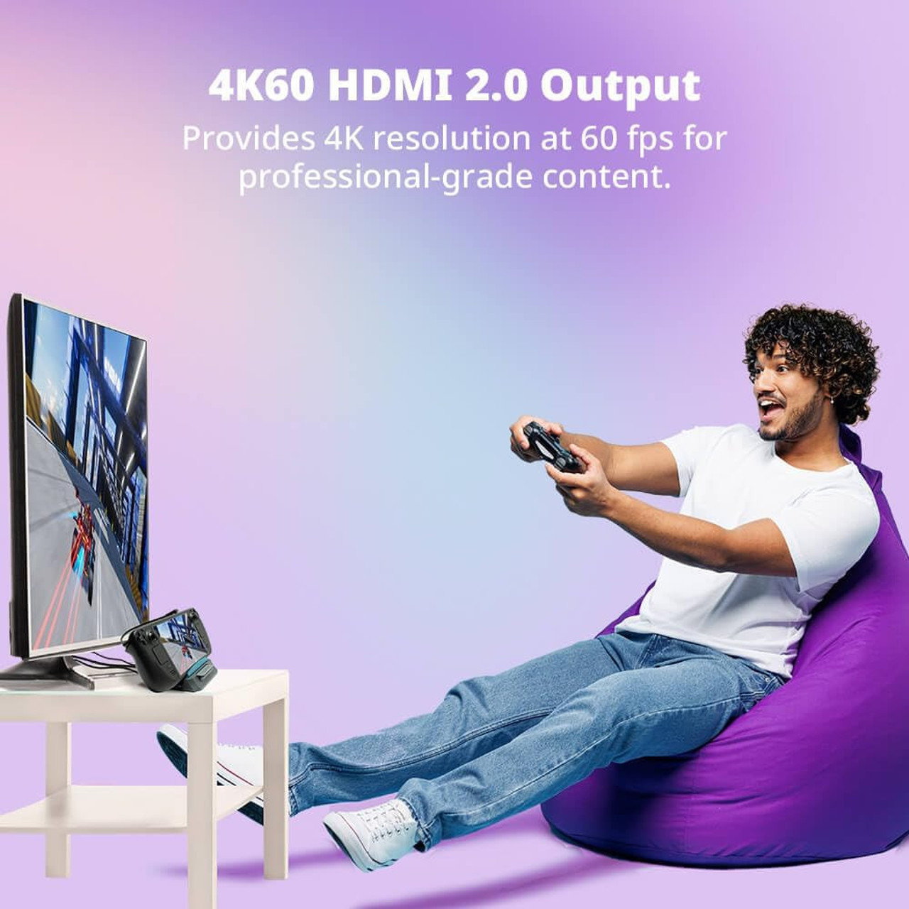 HDMI Pass-Through: Enjoy zero-lag gameplay while streaming, thanks to the HDMI pass-through feature.