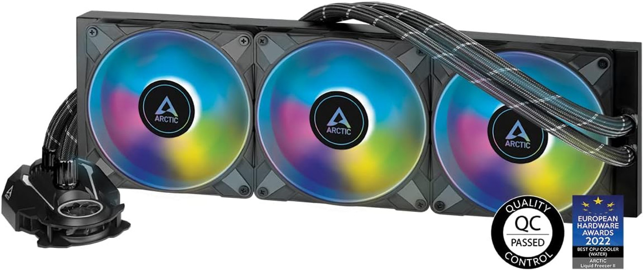 Intel ‎Core i9-14900KS Desktop Processor w/ ARCTIC Liquid Freezer II 420 A-RGB Multi-Compatible All-in-one CPU AIO Water Cooler