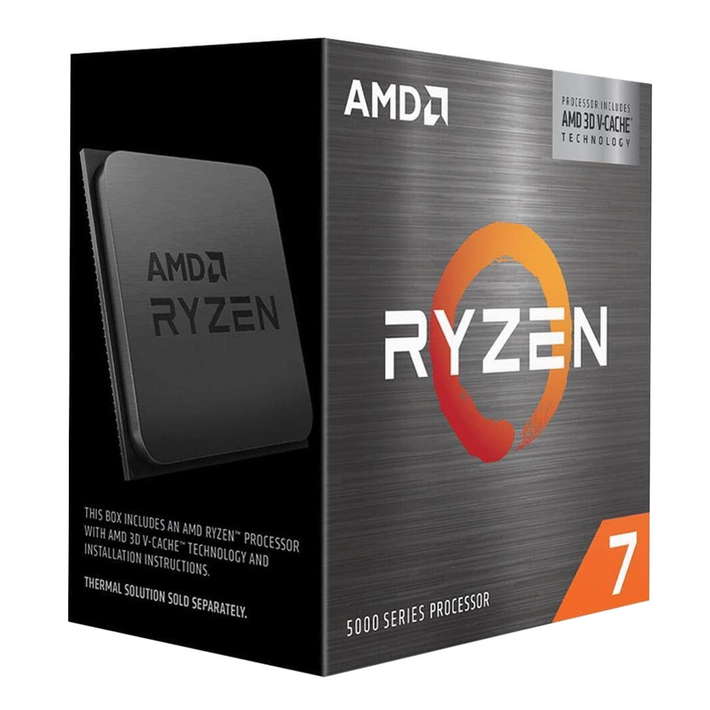 AMD Ryzen 7 5800X3D Processor 8-Core 3.4GHz AM4 Desktop CPU w