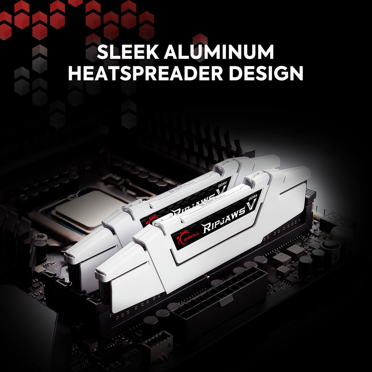 With 32GB capacity (2 x 16GB modules), the Ripjaws V Series is perfect for gamers, creators, and power users seeking top-tier memory solutions.