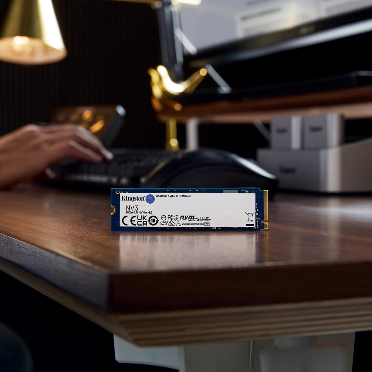 Upgrade your system with the Kingston NV3 SSD and experience fast, smooth, and reliable performance for everyday and demanding applications.