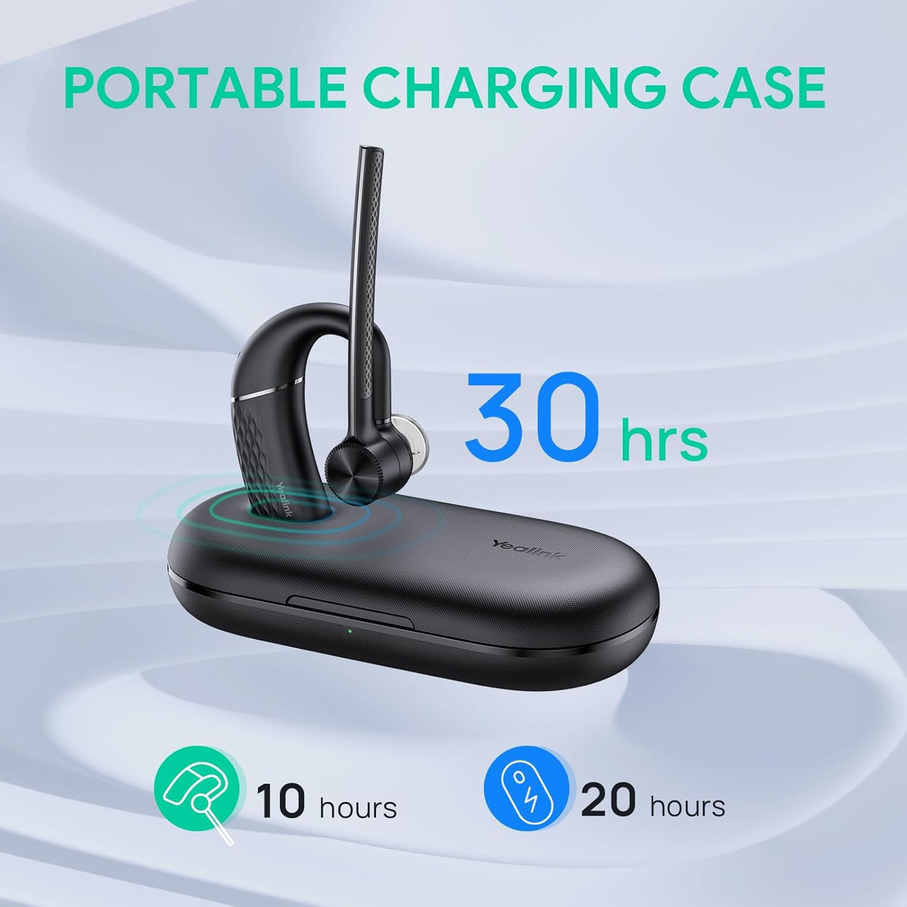 Its lightweight design and adjustable headband provide all-day comfort for extended use.