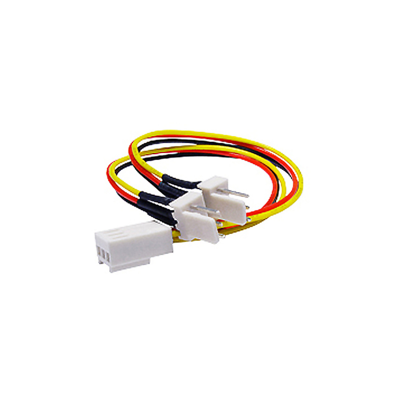 The iStarUSA 3pin Female to Two 3pin Male Y-cable (ATC-Y-FAN3P) allows you to connect two 3-pin fans to a single motherboard fan header, optimizing your system's cooling efficiency.