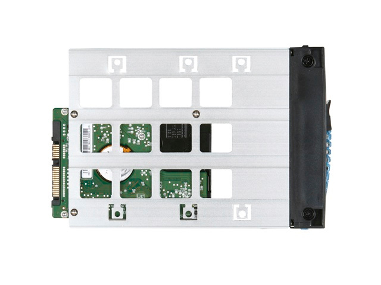 This hot-swap rack is perfect for high-demand applications requiring frequent drive swapping or expansion.