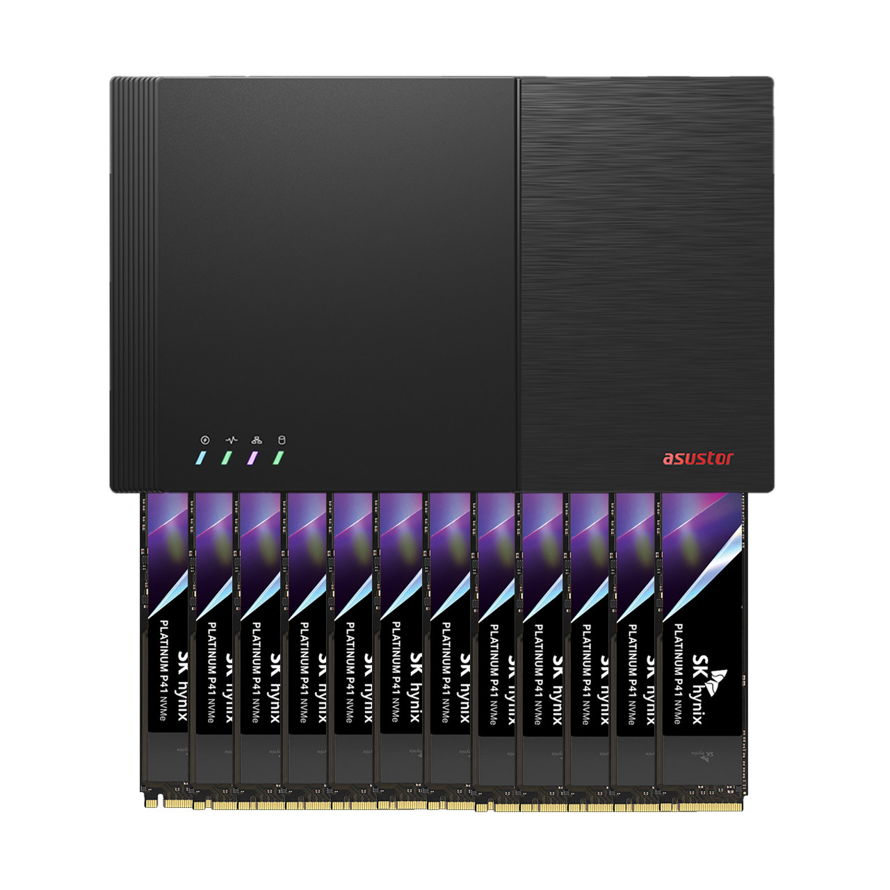 The Asustor Flashstor 12 Pro Gen 2 (FS6812X) is a powerful 12-bay NAS, ideal for users requiring high storage capacity and performance.