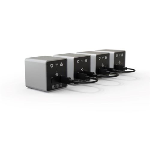 A glass panel enhances the aesthetic appeal, providing clear visibility of real-time system performance data.