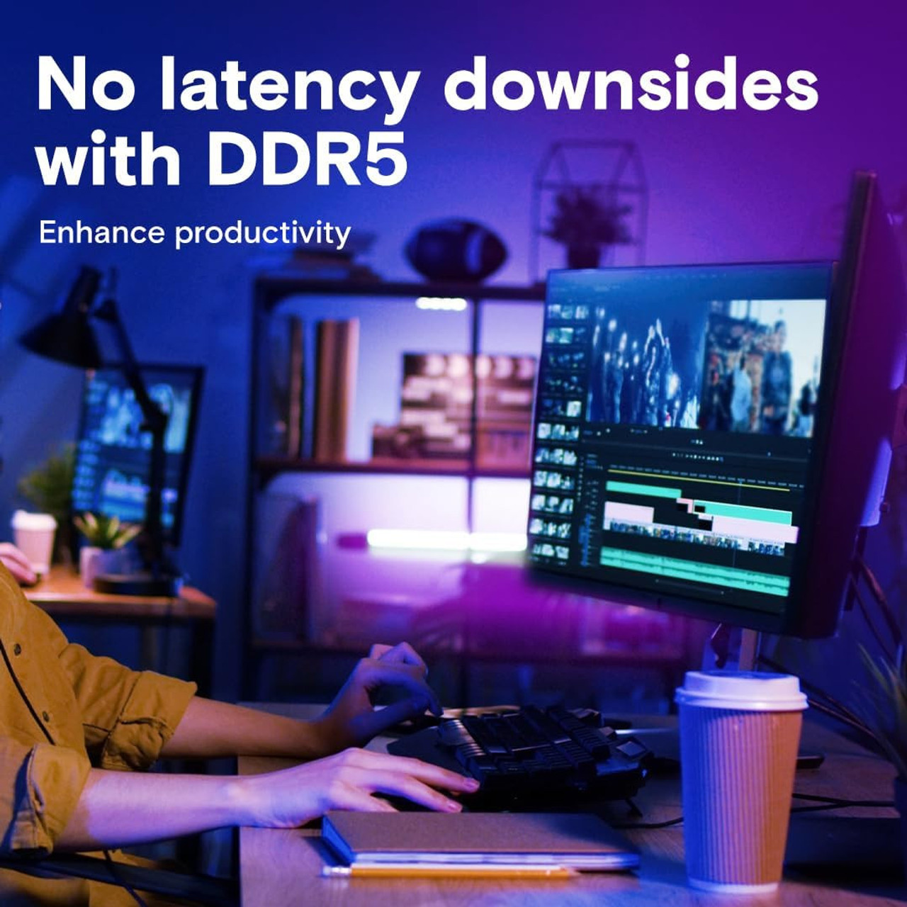 With CL40 latency, this memory kit balances speed and stability for efficient computing.