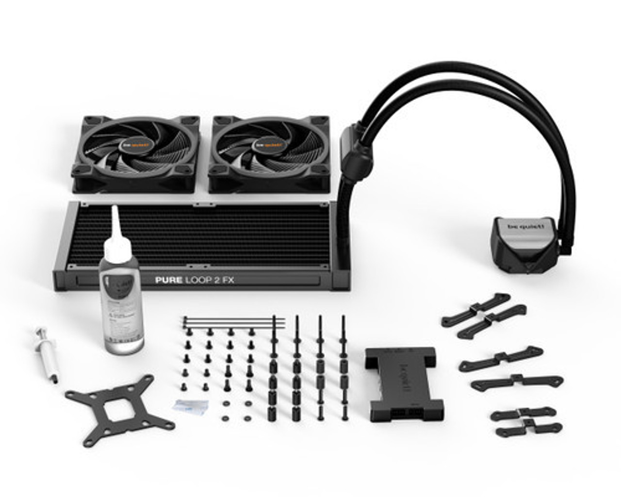 With its black finish and sleek design, the cooler complements a variety of PC builds, adding both function and style.