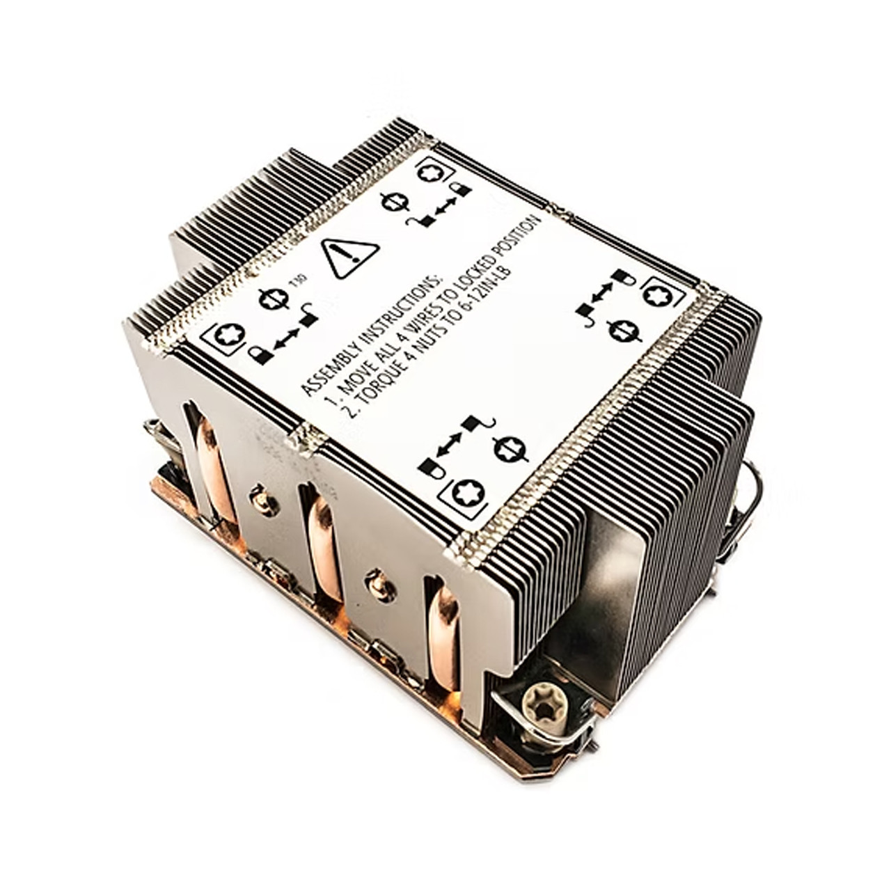 The Dynatron N8 2U Passive CPU Cooler is designed specifically for Intel Cooper Lake and Ice Lake LGA 4189 processors, providing efficient thermal management in high-performance server systems.