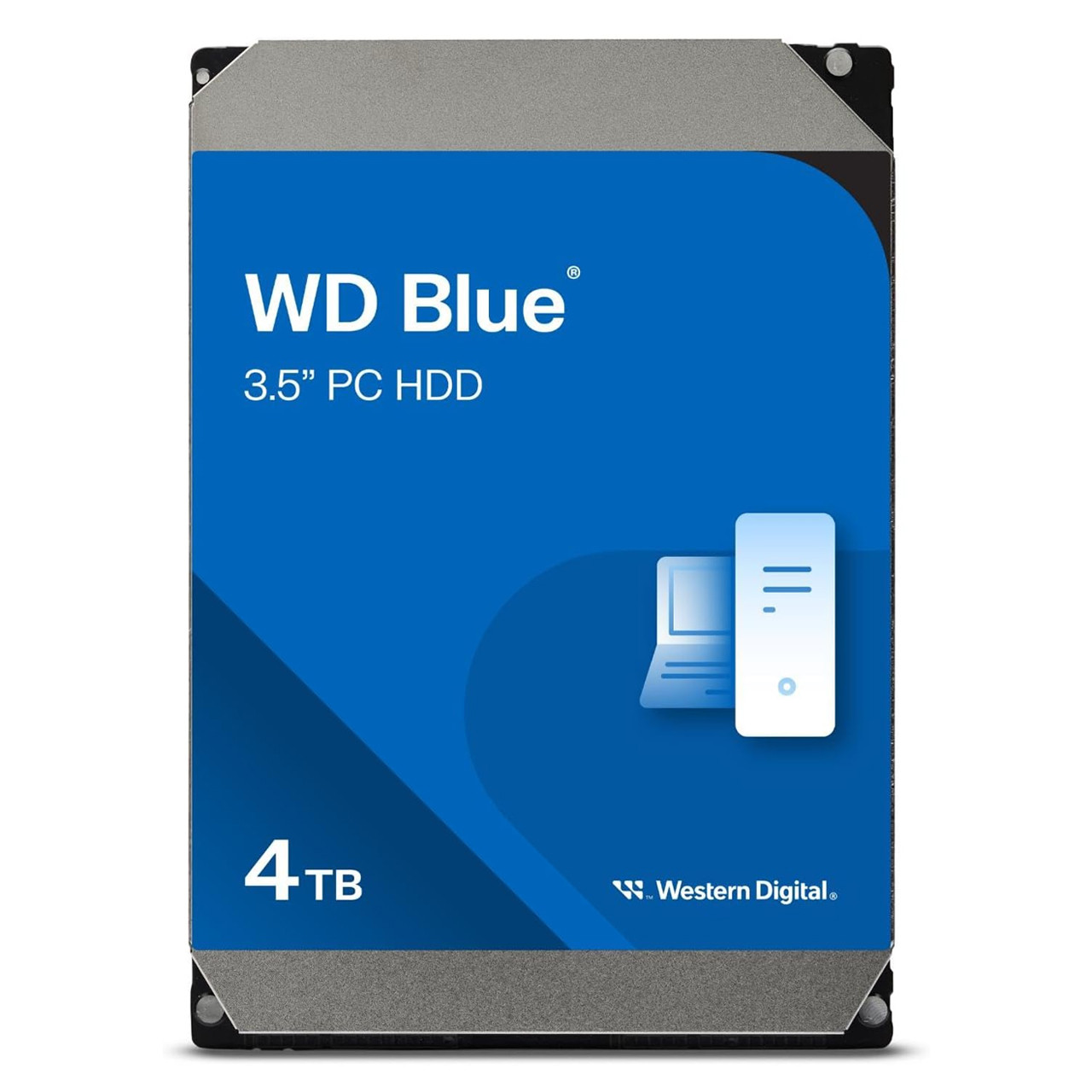 The WD Blue 4TB Desktop Hard Disk Drive (WD40EZAX) offers a spacious 4TB capacity, ideal for storing large files, applications, and games.