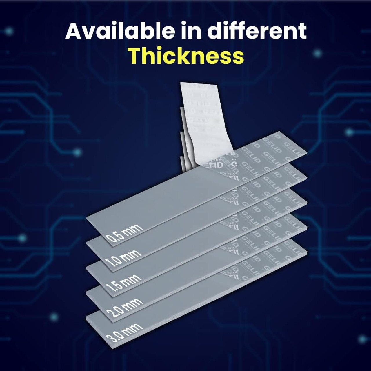 Safe for all electronics—non-electrically conductive and non-corrosive material.