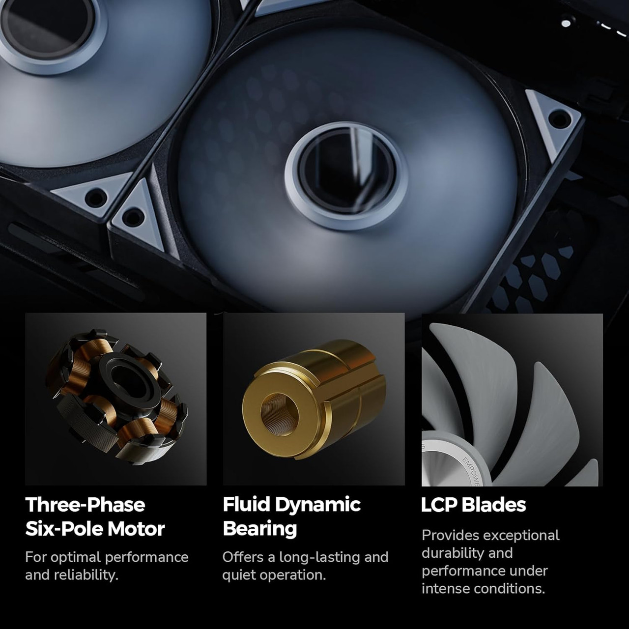 TRYX Panorama 360 6.67'' AMOLED Curved Screen 3D AIO Cooler Asetek