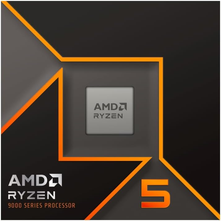 AMD Ryzen 5 9600X Processor (Zen 5) 6-Core 3.9GHz AM5 65W Desktop