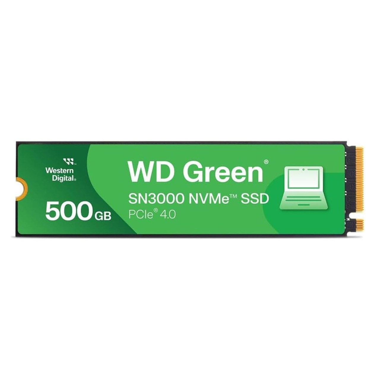 Boost your system’s performance with the WD Green SN3000 500GB NVMe SSD, delivering read speeds up to 5,000 MB/s for lightning-fast load times.