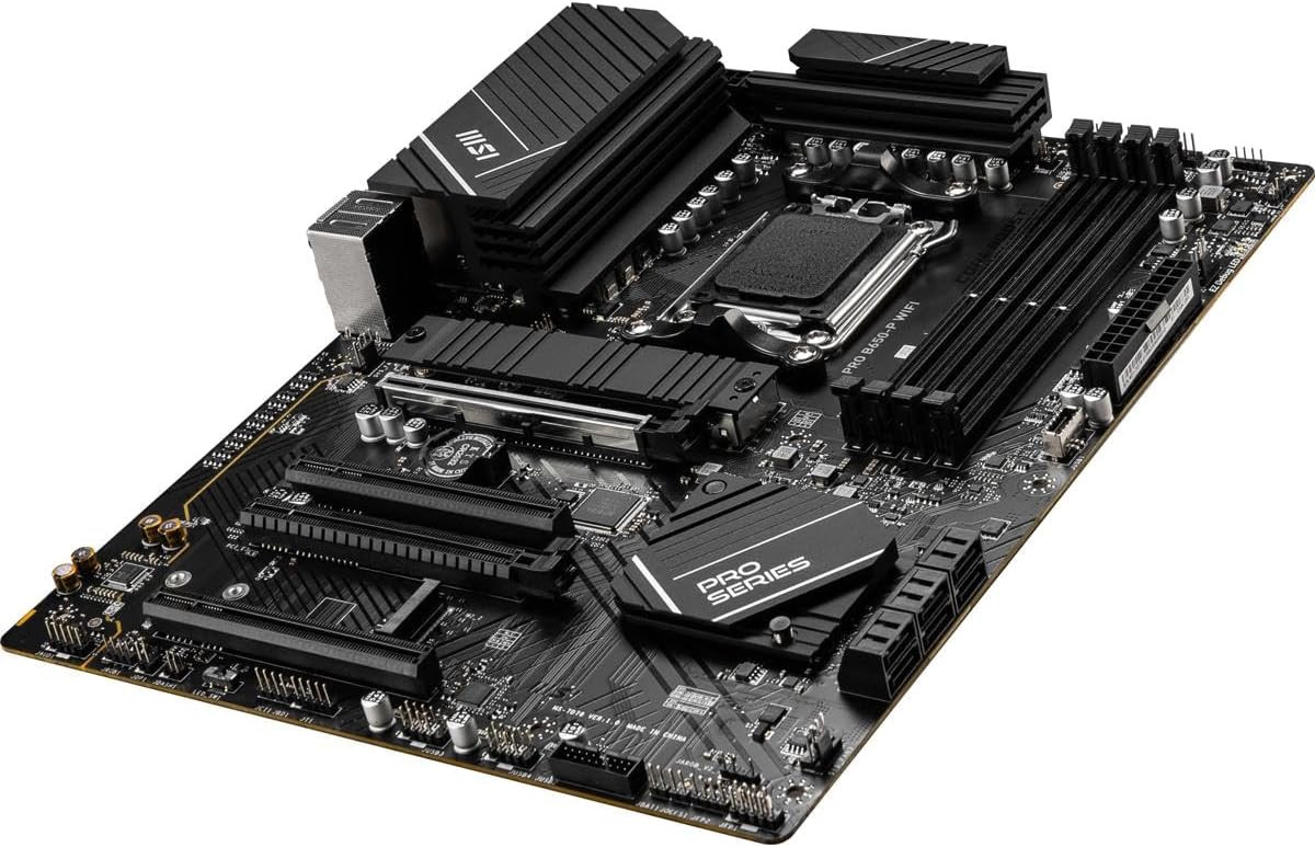MSI ProSeries Motherboard, AMD AM5, ATX, DDR5, PCIe 4.0, M.2, SATA