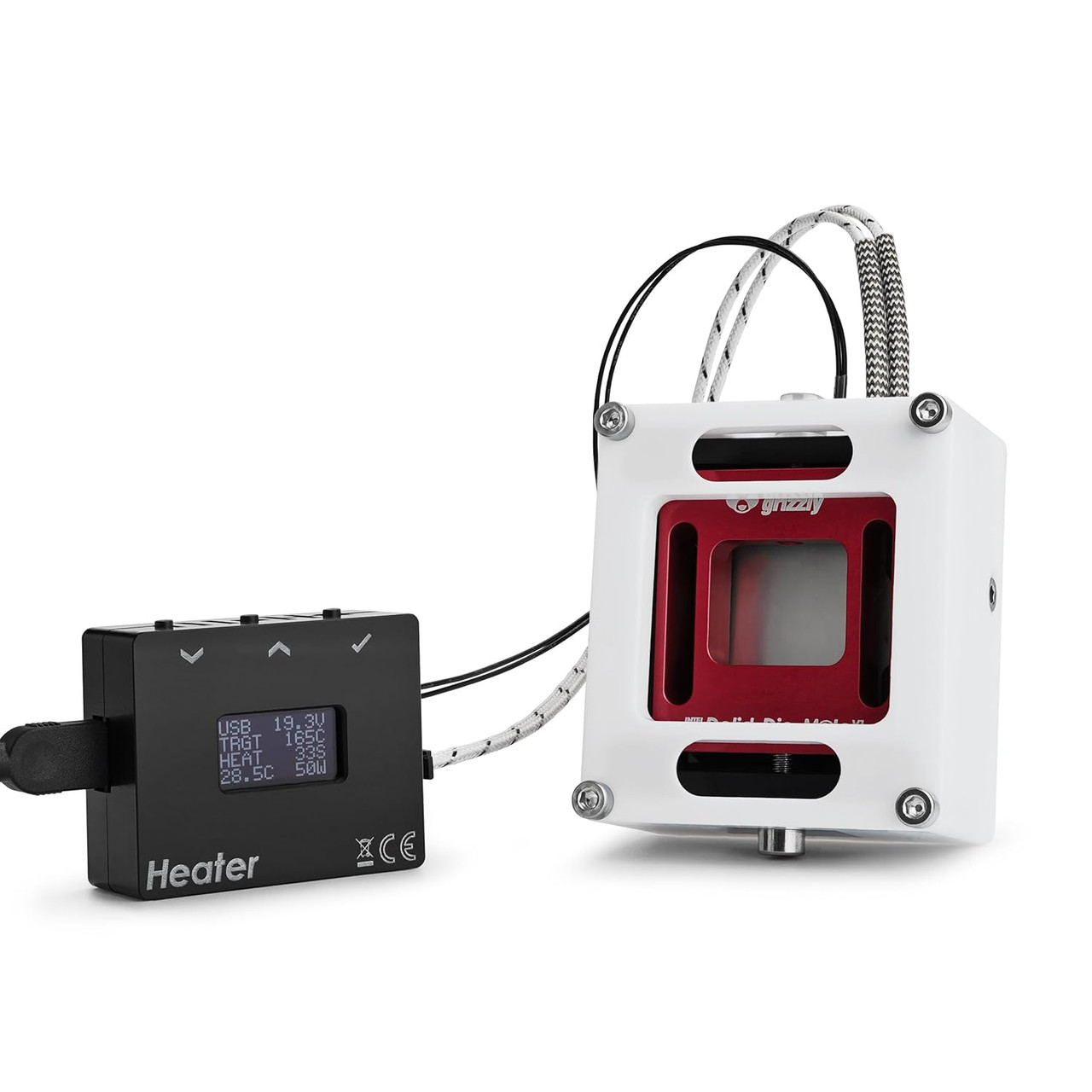 CNC-machined construction offers durability and precise clamping for stable operation.