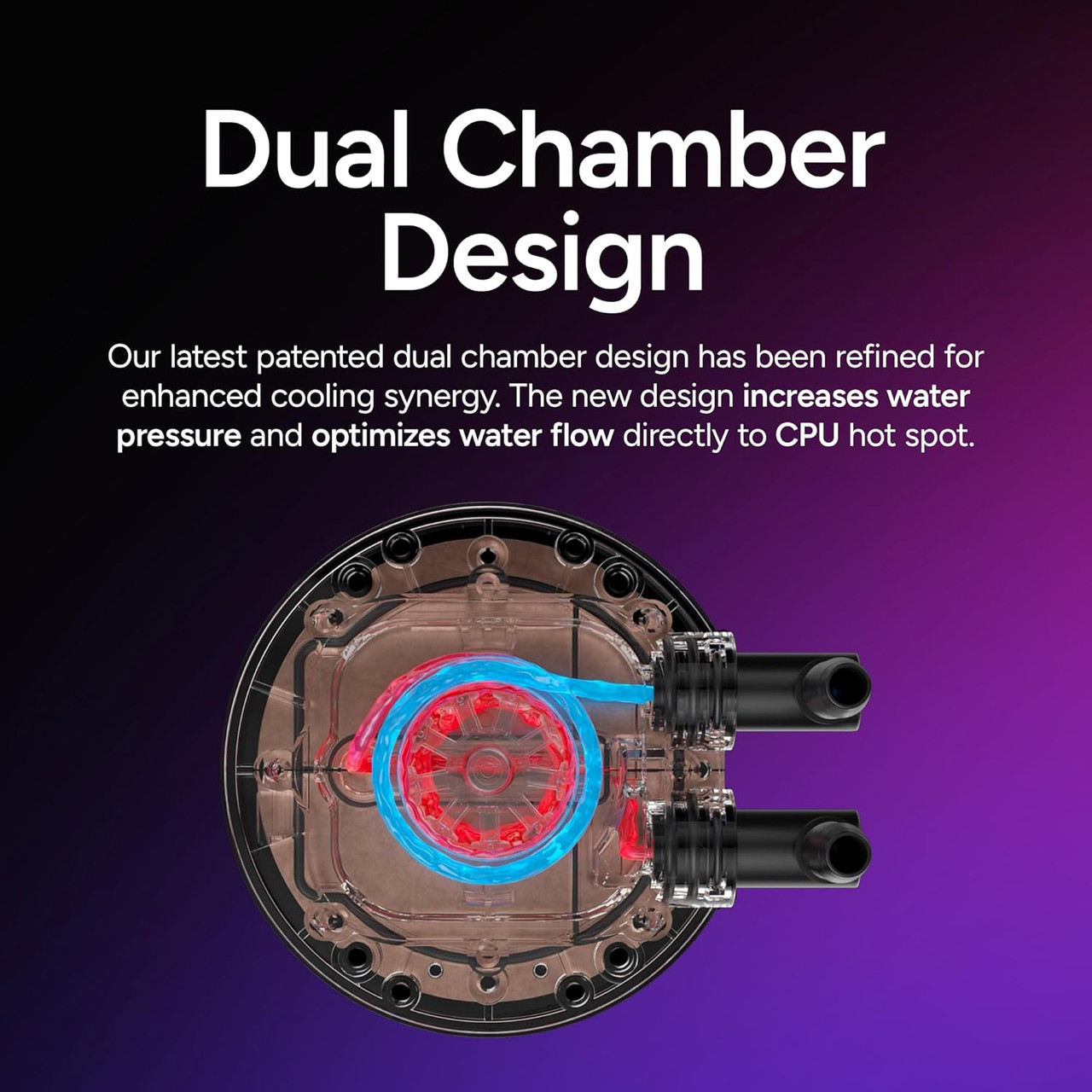 Designed for quiet operation while maintaining superior cooling efficiency.