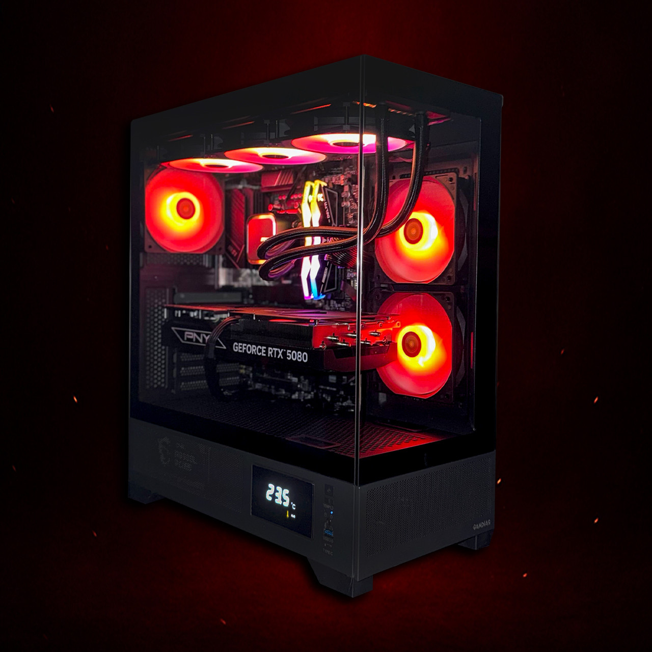 Hachiman Tora Gaming PC Desktop AMD Ryzen 7 7800X3D | Radeon RX 9070XT | 2TB NVMe SSD | 32GB DDR5 RAM - Windows 11