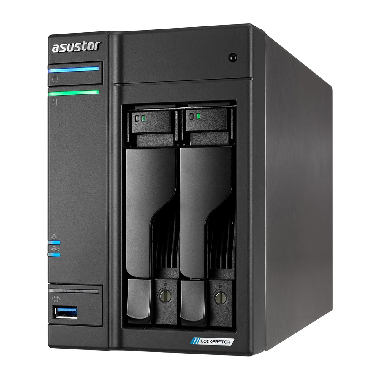 The Asustor Lockerstor 2 Gen2+ is a high-performance 2-bay NAS built for professionals and power users.