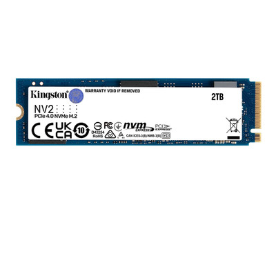 Kingston NV2 2TB M.2 2280 NVMe PCIe Internal SSD Up to 3500 MB/s  SNV2S/2000G 