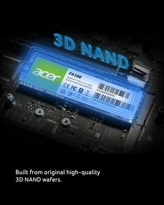 Acer SA100 240GB SATA III 2.5 Inch Internal SSD - 6 Gb/s, 3D NAND Solid  State Hard Drive Up to 549 MB/s - BL.9BWWA.102