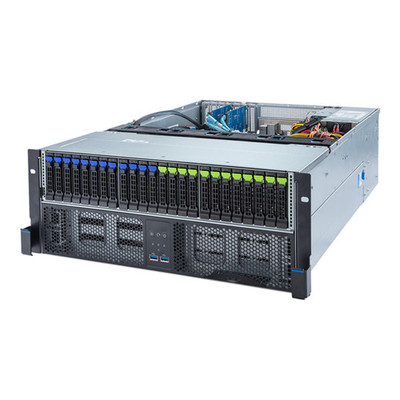 Gigabyte 4U Sorage Server Barebone - AMD Epyc 7003, 2x M.2 Gen4 x4 slots, 50x  NVMe-SATA-SAS Bay S472-Z30