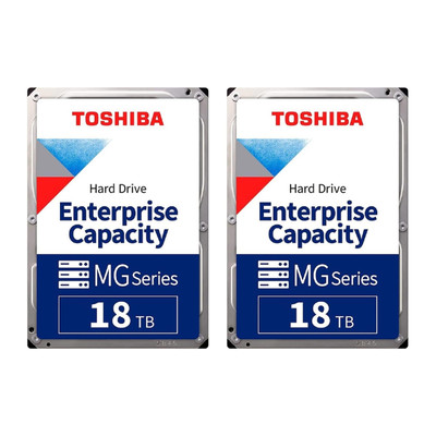 Toshiba MG10ACA20TE Pack of 2 - High-Capacity Hard Drives