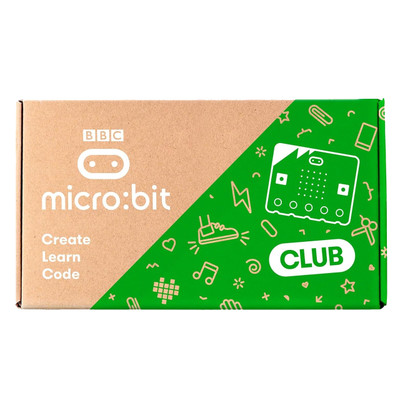 Micro:bit Club BBC micro:bit V2 Club USB cable, Battaery holder x10 kit MEFV22C